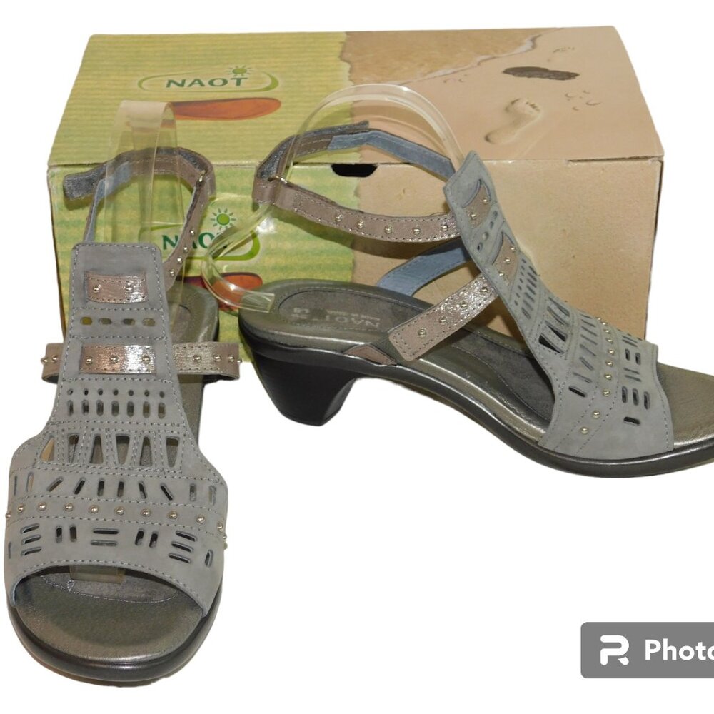 Naot Vogue Slingback Sandals Size 39 US Size 8-8.5 New In Box